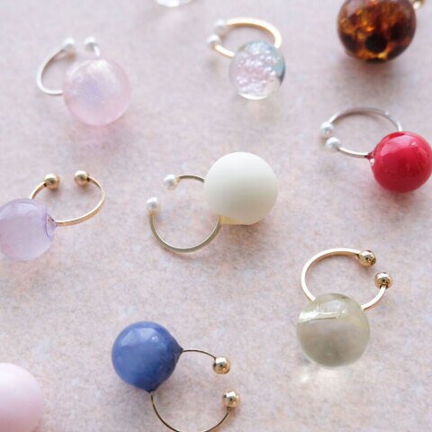 nemunemu accessory|【special item】一粒イヤーカフ 10mm~14mm