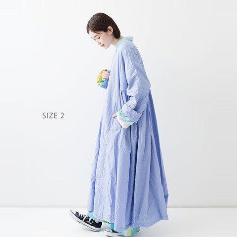 Veritecoeur|ワンピース VC-2372S ギャザー ワンピ 長袖