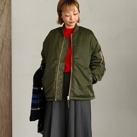 California Sportswear|ナイロンツイル ジャケット ブルゾン アウター MA-1 CAS-000-253001 カリフォルニアスポーツウェア