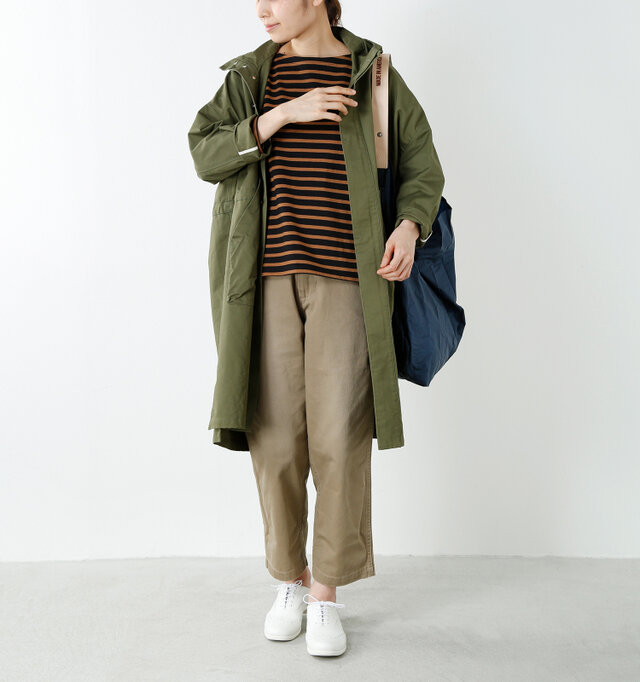 color : black×camel / size : F
お気に入りのカラーを選んで、コーディネートを自由に楽しんでくださいね。