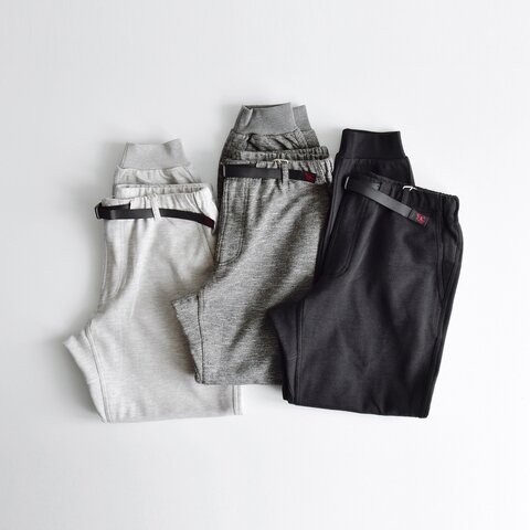 Gramicci|クールマックス ストレッチ ナロー リブ パンツ “COOLMAX TECH KNIT NARROW RIB PANT” gup5-sjp11-fn