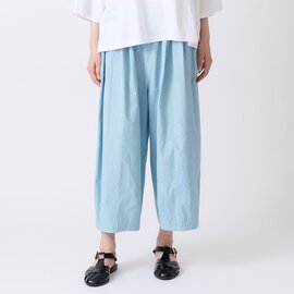 STAMP AND DIARY|40/1 シワタイプライター 裾ダーツ入りパンツ