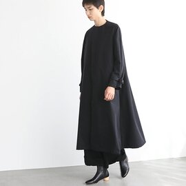Mochi｜tuck trench coat [mo-co-01/black/・2]