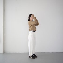FRECKLE|14oz.selvedgedenim jeans /baker pants/size1&2/white