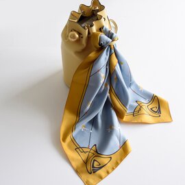 A PIECE OF chic｜シルク プリントスカーフ scarf-same1-mn