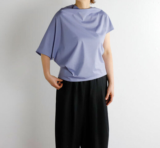 mizuiro ind|SALE 30%OFF mizuiro ind ミズイロインド アシンメトリードレープ プルオーバー 2-210065