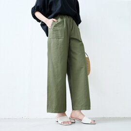 TOKYO BASIC|リネン&コットンベイカーワイドパンツ