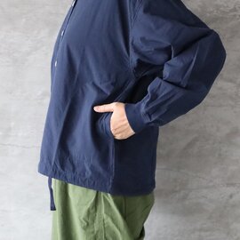 BLUE LAKE MARKET｜ヴィンテージポプリン シームポケットドロストシャツ
