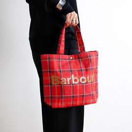 Barbour|Barbour バブアー UBA0764 Telfield ミニ タータンロゴトートバッグ