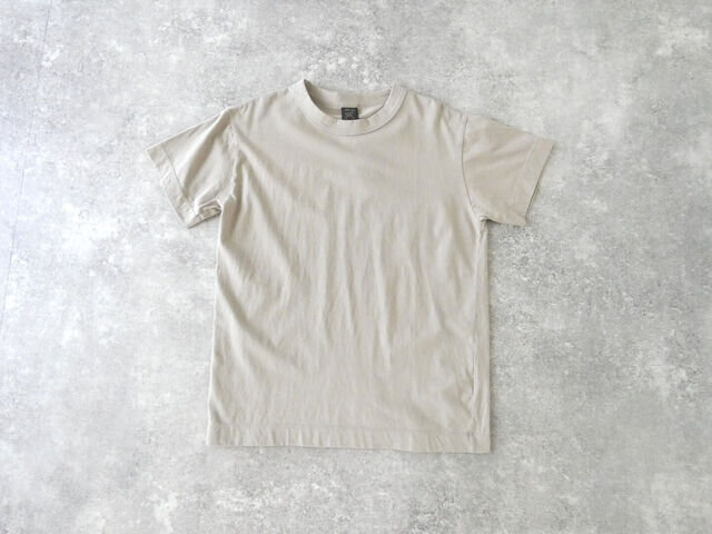 homspun|天竺半袖Tシャツ (2)サンドベージュ XL XXL サイズ(261-6272)ホームスパン