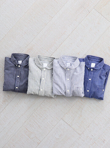 maillot|Sunset Stripe Work Shirts ストライプ・ワーク MAS-004S
