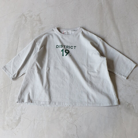 PACIFIC PARK STORE｜17/1BD天竺AラインプリントTee DISTRICT19