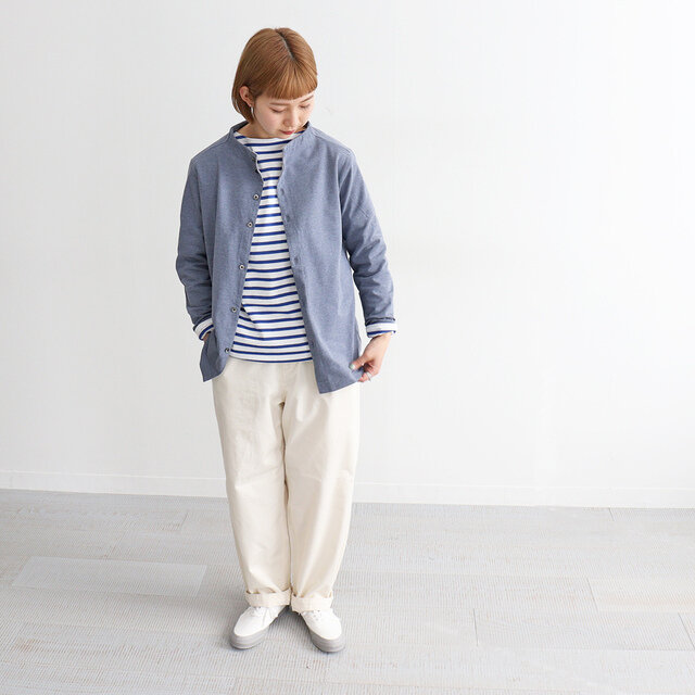 ■ブルー(身長165cm、着用サイズ2)