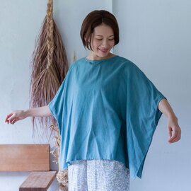 sisam|涼しい薄手のサラリワイドトップ【きれいめ】【軽い】