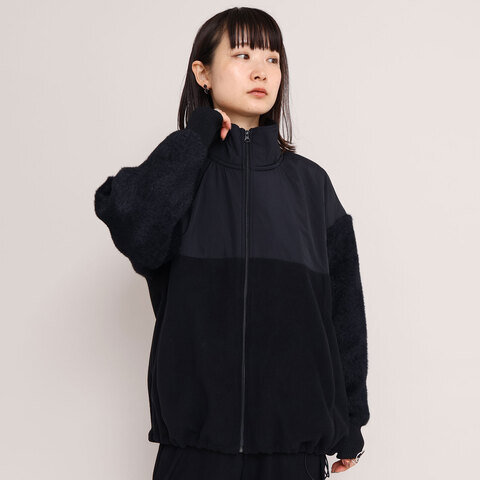 iki|フリースドッキング スタンドカラー ブルゾン 3101CO003252