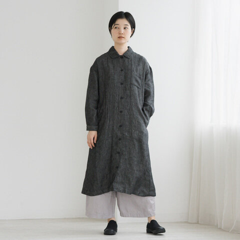 TUTIE.|リネンソフトデニムコートワンピース