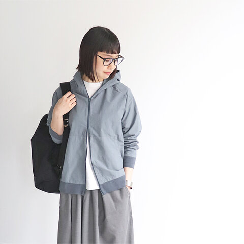 maillot|mature Rub Cotton Zip Parka ラヴコットンジップパーカ MAO-19158