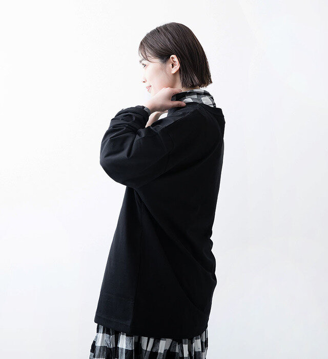 color : BLK / size 2 ,model :162cm