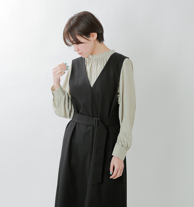 Crespi Aranciato別注 リヨセルツイルベルト付きvネックロングワンピース 104 1108 Fn Piu Di Aranciato ピウディアランチェート キナリノモール Crespi Aranciato別注 リヨセルツイルベルト付きvネックロングワンピース 104 1108 Fn Piu Di Aranciato ピウディアランチェート キナリノモール