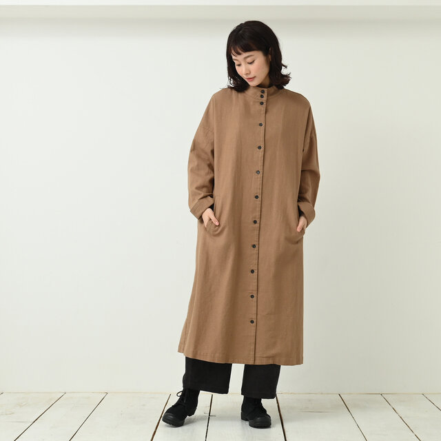 モデル身長 164cm 着用カラー ベージュ