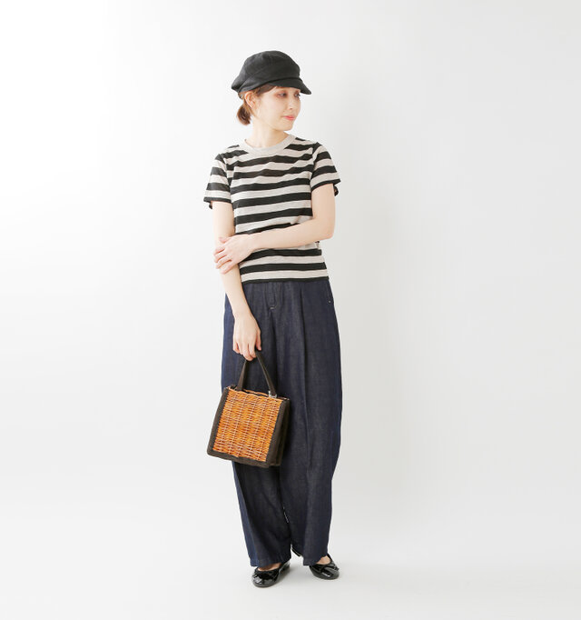model yama:167cm / 49kg
color : natural beige / size : F