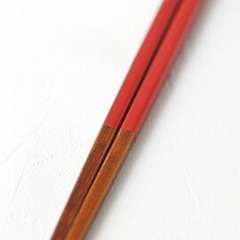 ヤマチク｜うるし本乾漆カラー箸 23.5cm