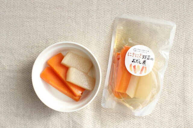 ●にぎにぎ野菜のおだし煮