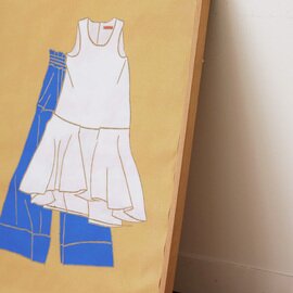 nunocoto｜ファブリックポスター：Summer dress（須貝美和）