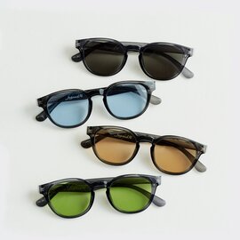 jugaad14|OCEAN CLEAR black スタンダードサングラス 日本製 鯖江 かけ心地 ストレスフリー 機能性レンズ 偏光調光レンズ 紫外線カット ブルーライトカット ウェリントン型 121300734