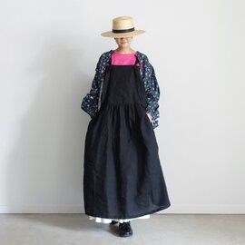 ichi Antiquités｜Vintage Linen Apron Dress