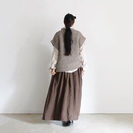 ichi Antiquités｜Snow nep Knit Over Vest