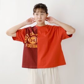 Champion｜コットンジャージー ショートスリーブ ラバープリント Tシャツ cw-x318-yh