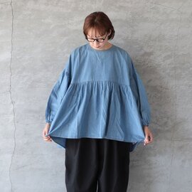 ALL HOURS|TENCEL DENIM BLOUSES