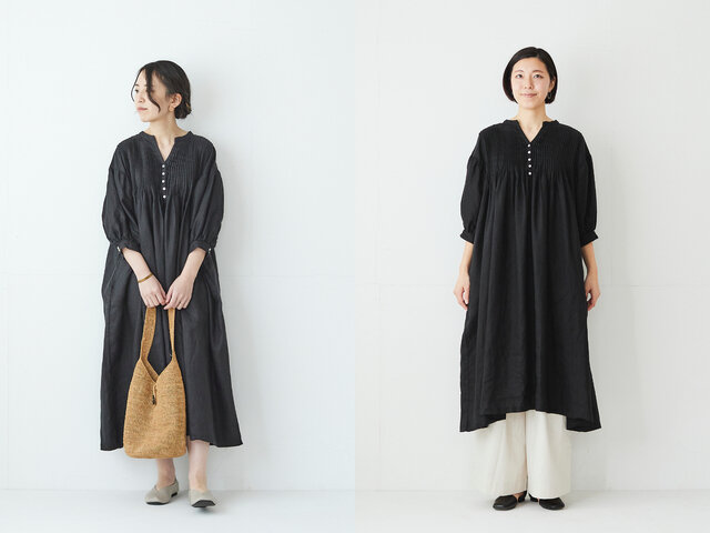 モデル身長 左:160cm、右:167cm