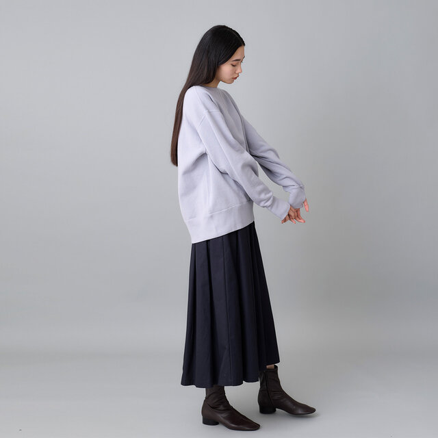 model:168cm color:ライトグレー