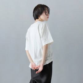 Olde H & Daughter｜スビンコットンクルーネックTシャツ ug001