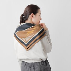 A PIECE OF chic｜シルク プリントスカーフ scarf-18000-mn