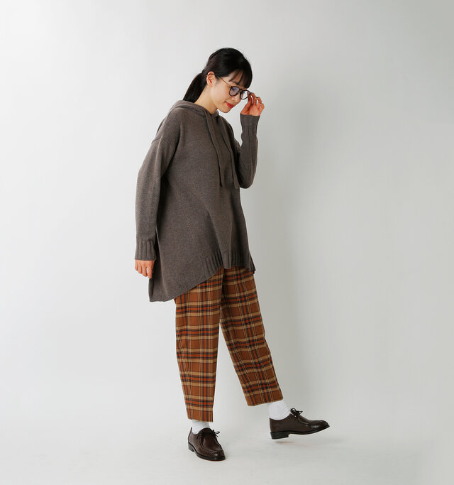 model mizuki:168cm / 50kg
color : mocha brown / size : F