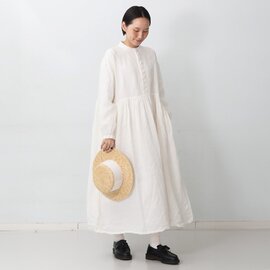 ichi Antiquités|柔らかい肌触り フレンチリネンドレス kurashisha