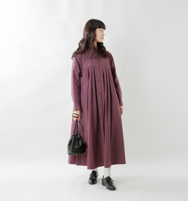 model mariko:162cm / 47kg
color : grape / size : F