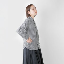 to touch｜100/2コットン丸襟シャツ to15t-13-mm トゥータッチ