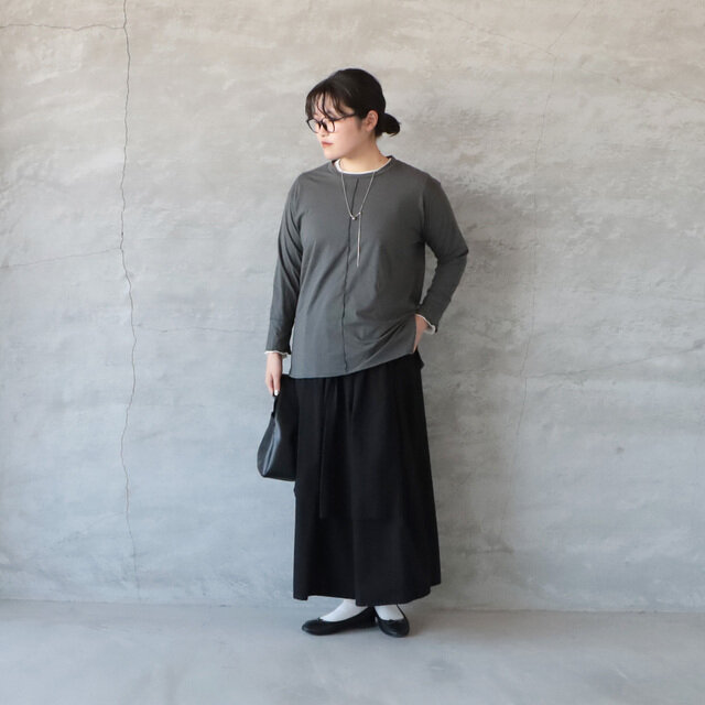 身長:162cm(charcoal着用)