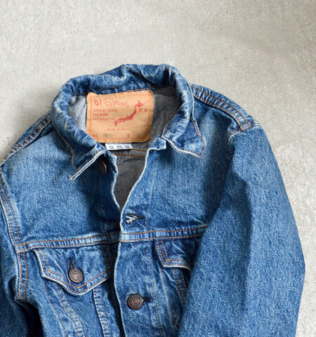 orSlow│13.5ozオリジナルデニムジャケット“60's DENIM JACKET” 01-6005-mt