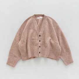 grin|MIXネップ ワイドVカーディガン | 8255K-004