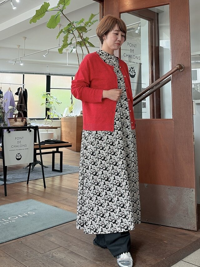 155㎝ レッド着用