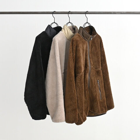 Graphpaper|Wool Boa Zip-Up Blouson