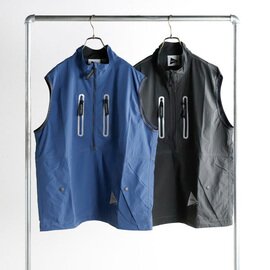 Gramicci × and wander|GRAMICCI×and wander グラミチ×アンドワンダー BRUSHED NYLON VEST ブラッシュナイロンベスト GUJ5-S3001