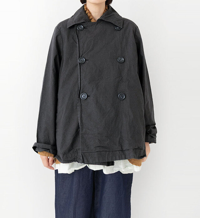 color : CHARCOAL GRAY , model : 162cm