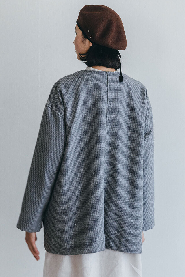 ウール グレーチェック