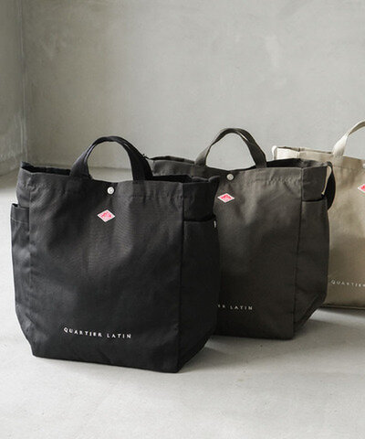 DANTON|CANVAS 2WAY TOTE BAG〈QUARTIER LATIN〉キャンバス2wayトートバッグ ショルダーバッグ quartier-latin-00002